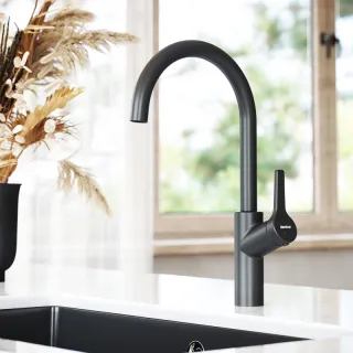 Смеситель для кухни Damixa Eclipse  310720300 высокий черный